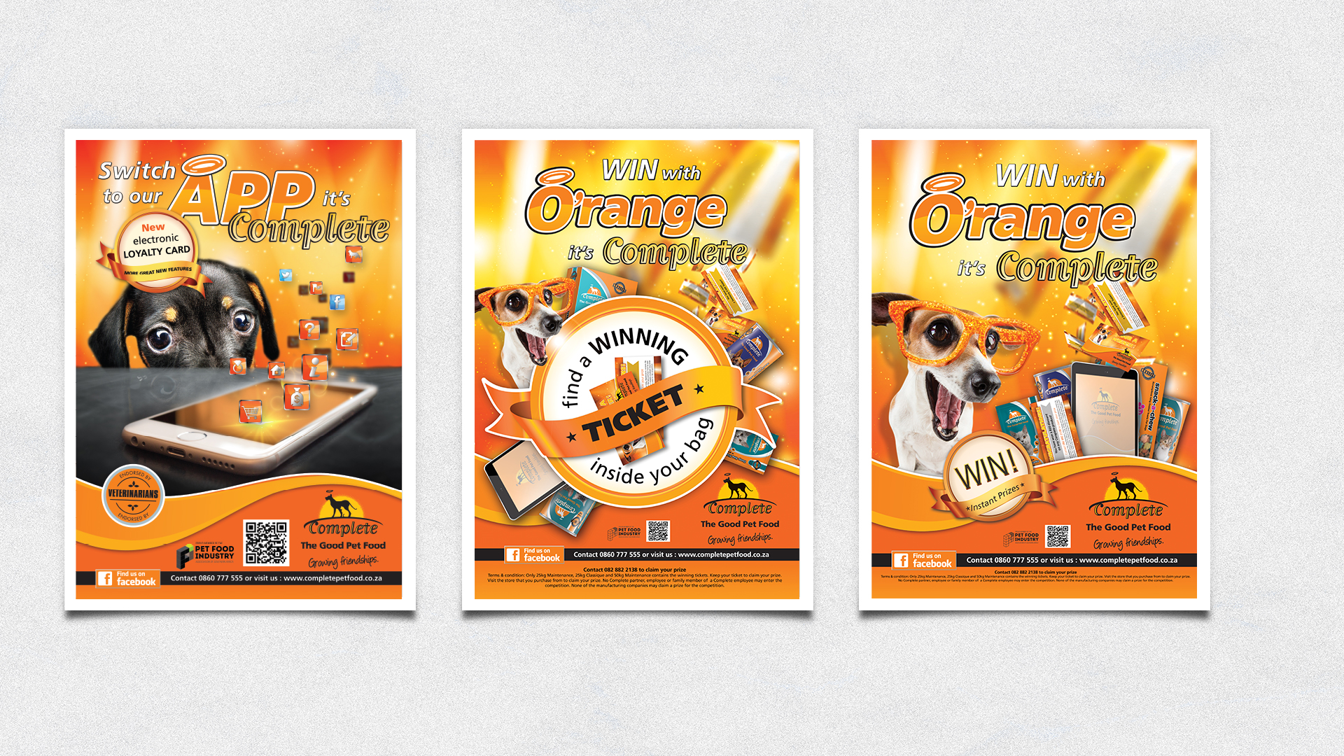 Complete Pet Food Posters