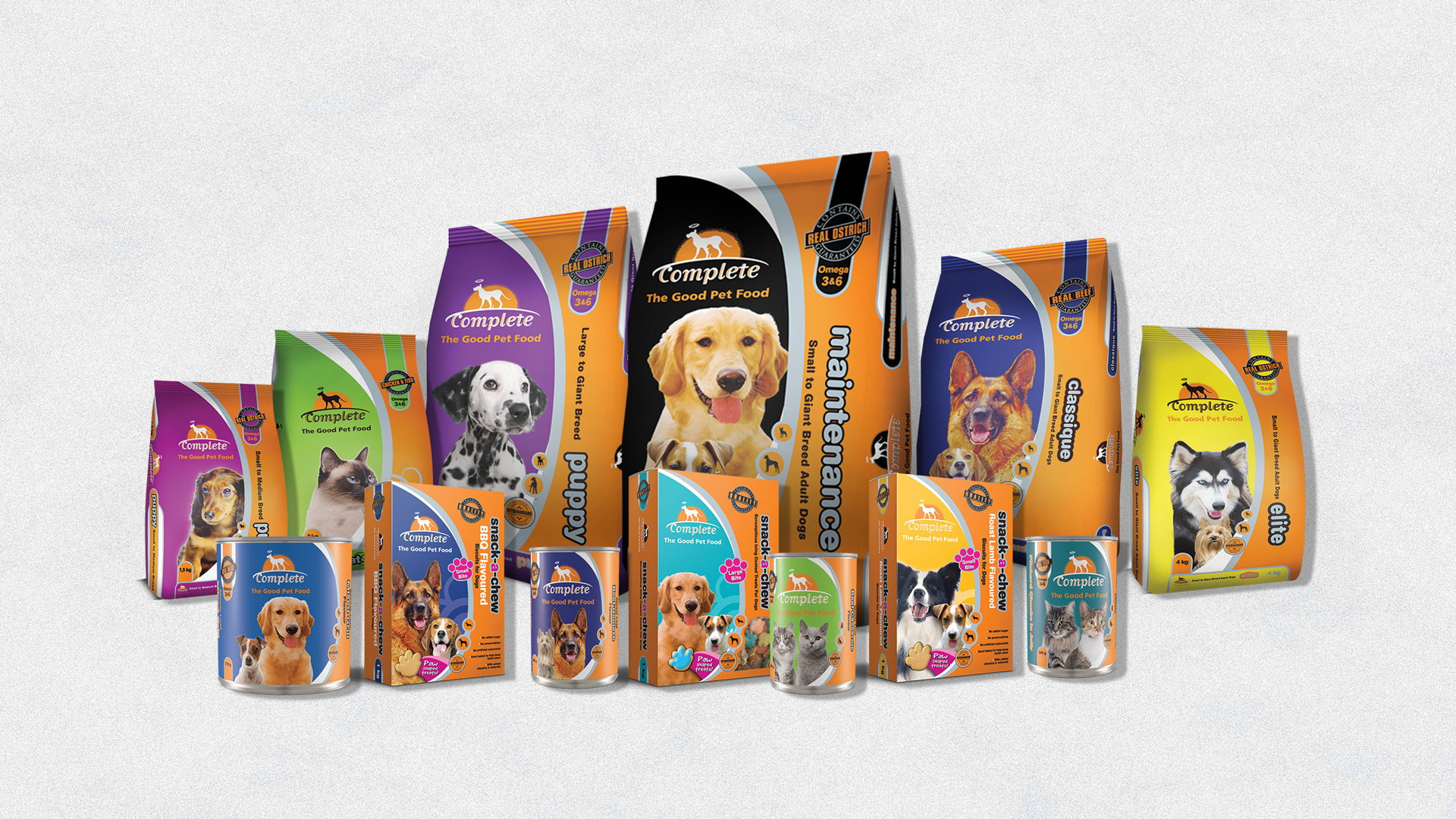 Complete Dog Food Packaging